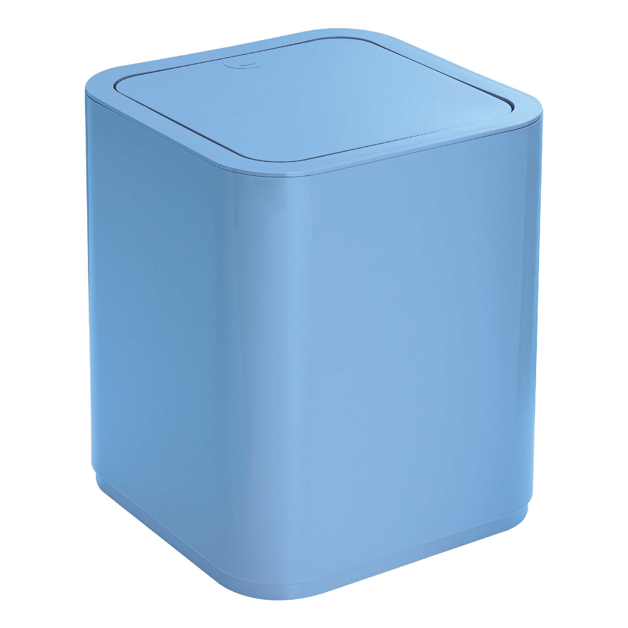 1H6CX9.jpg PAPELERA 8 lt SEVENTY AZUL CELESTE - Imagen 1