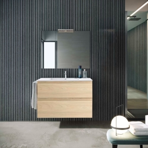 Mueble baño suspendido Carmen 2 Cajones de Avila dos 60-70-80-90-100-120-140 - Imagen 11
