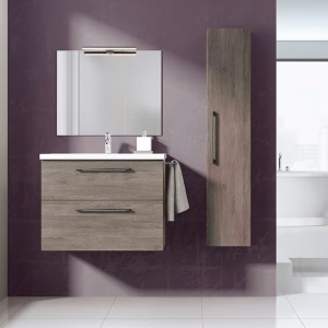 Mueble baño suspendido Carmen 2 Cajones de Avila dos 60-70-80-90-100-120-140 - Imagen 4