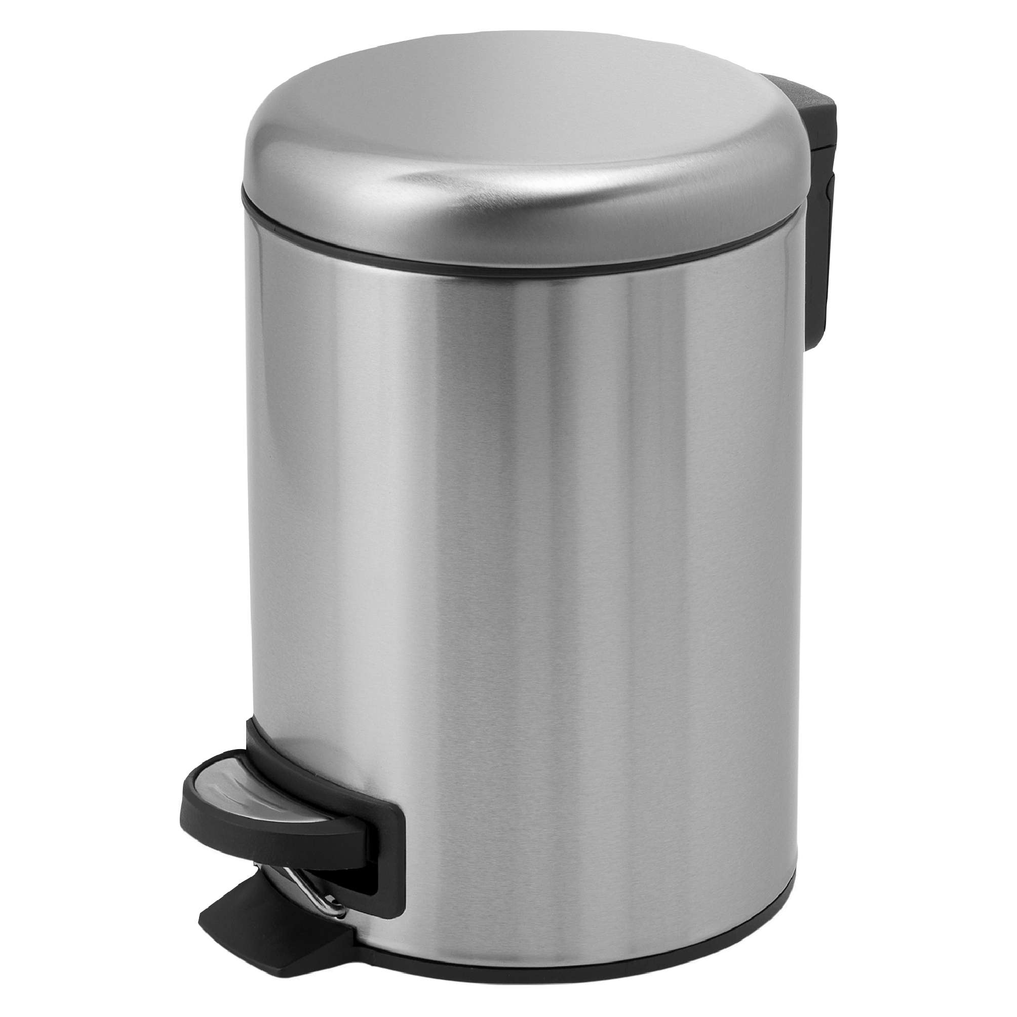 5GAqeM.jpg PAPELERA 5 lt POTTY CROMO CEPILLADO - Imagen 1