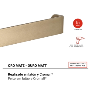 portarrollo pirenei oro mate - Imagen 2