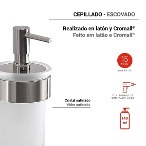 dosificador pirenei cepillado - Imagen 2