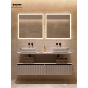 Espejo de baño con luz LED Bostón Ledimex