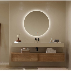 Espejo de baño con luz LED Lisboa Ledimex