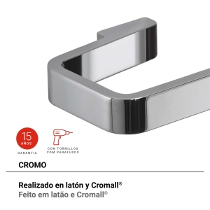 portarrollo samoa cromo - Imagen 2
