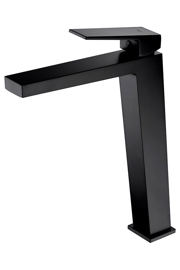 Grifo-lavabo-serie-Art-BDAR025-3NG Monomando lavabo alto Art negro mate / BDAR025-3NG