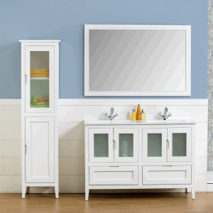 Mueble baño con patas rústico mod. León 120 cm