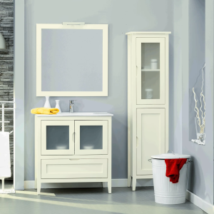 Mueble baño con patas rústico mod. Leon 60-70-80-90 - Imagen 4