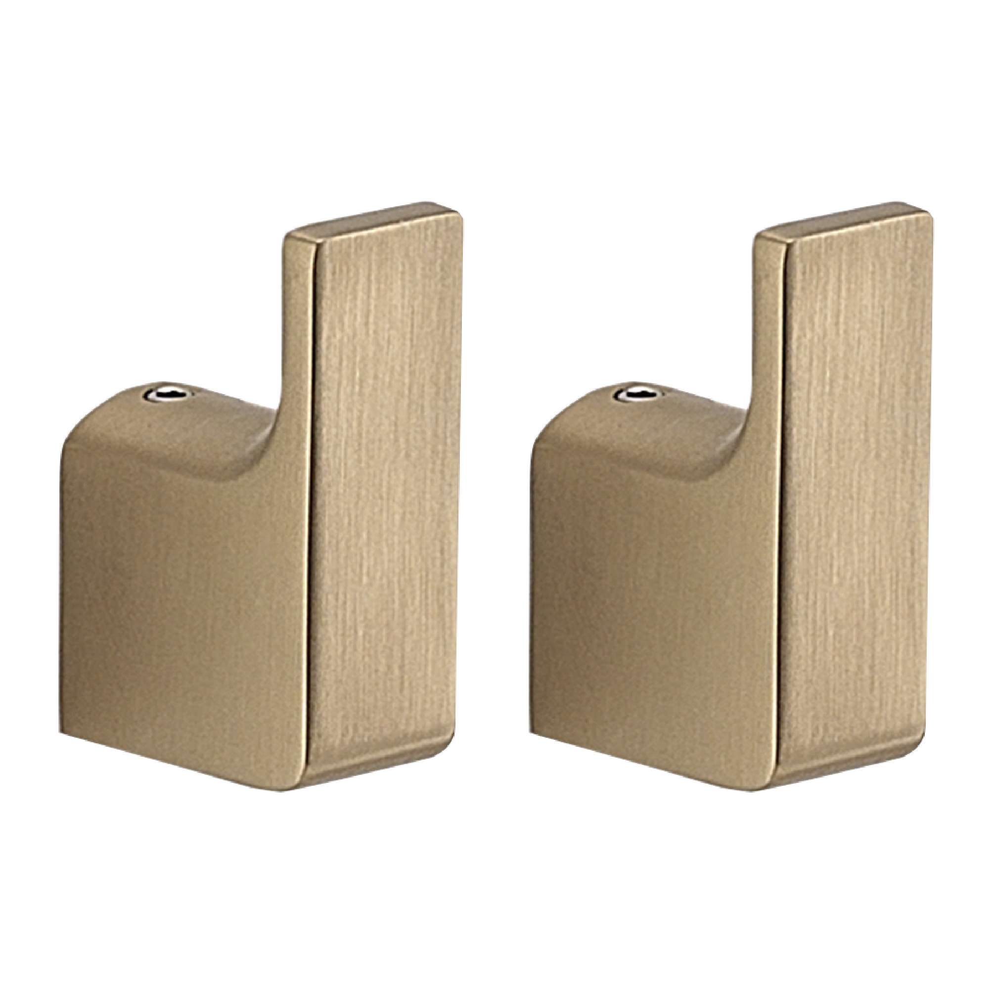 O2OiC2.jpg set 2 perchas pirenei oro mate - Imagen 1