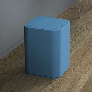 PAPELERA 8 lt SEVENTY AZUL CELESTE - Imagen 4