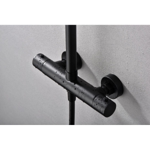 Conjunto ducha termostatico Monza negro mate / BTM039/NG - Imagen 4