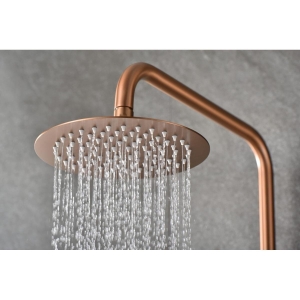 Conjunto ducha termostatico Monza oro rosa cepillado / BTM039/ORC - Imagen 2