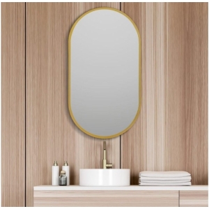 Espejo de baño Ovalado B-926 Oro
