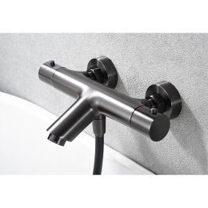 Kit baño/ducha termostatico Monza black gun metal / BTM039-4BGM - Imagen 3