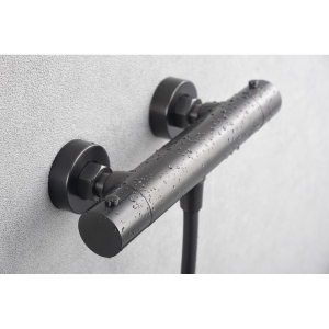 Kit ducha termostatico Monza black gun metal / BTM039-5BGM - Imagen 2