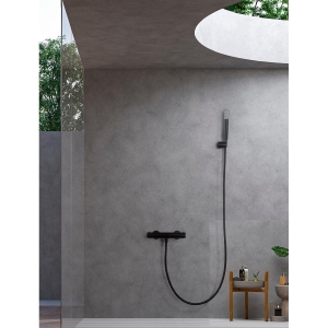 Kit ducha termostatico Monza negro mate / BTM039-5NG - Imagen 2