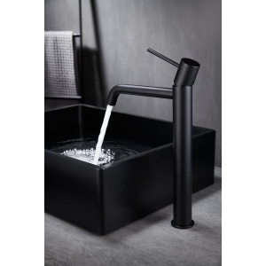 Monomando lavabo alto Monza negro mate / BDM039-3NG - Imagen 3