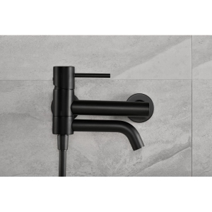 Monomando kit baño/ducha Monza negro mate / BDM039-4NG - Imagen 3