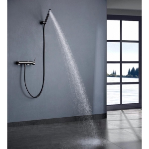 Monomando kit ducha Monza black gun metal / BDM039-5BGM - Imagen 4