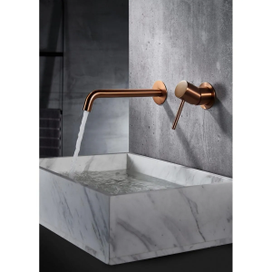 Monomando lavabo empotrado Monza oro rosa cepill / GLM039/ORC - Imagen 4