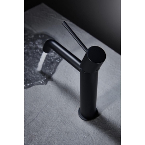 Monomando lavabo Monza negro mate / BDM039-1NG - Imagen 2