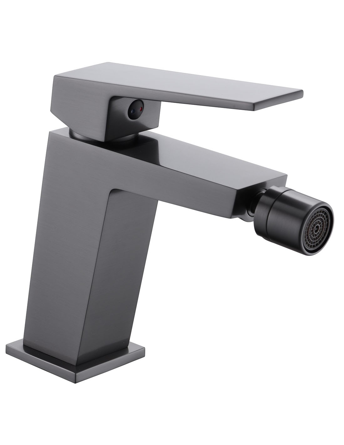 grifo-negro-bide-black-gun-metal-art-imex Monomando bidé Art black gun metal / BDAR025-2BGM - Imagen 1