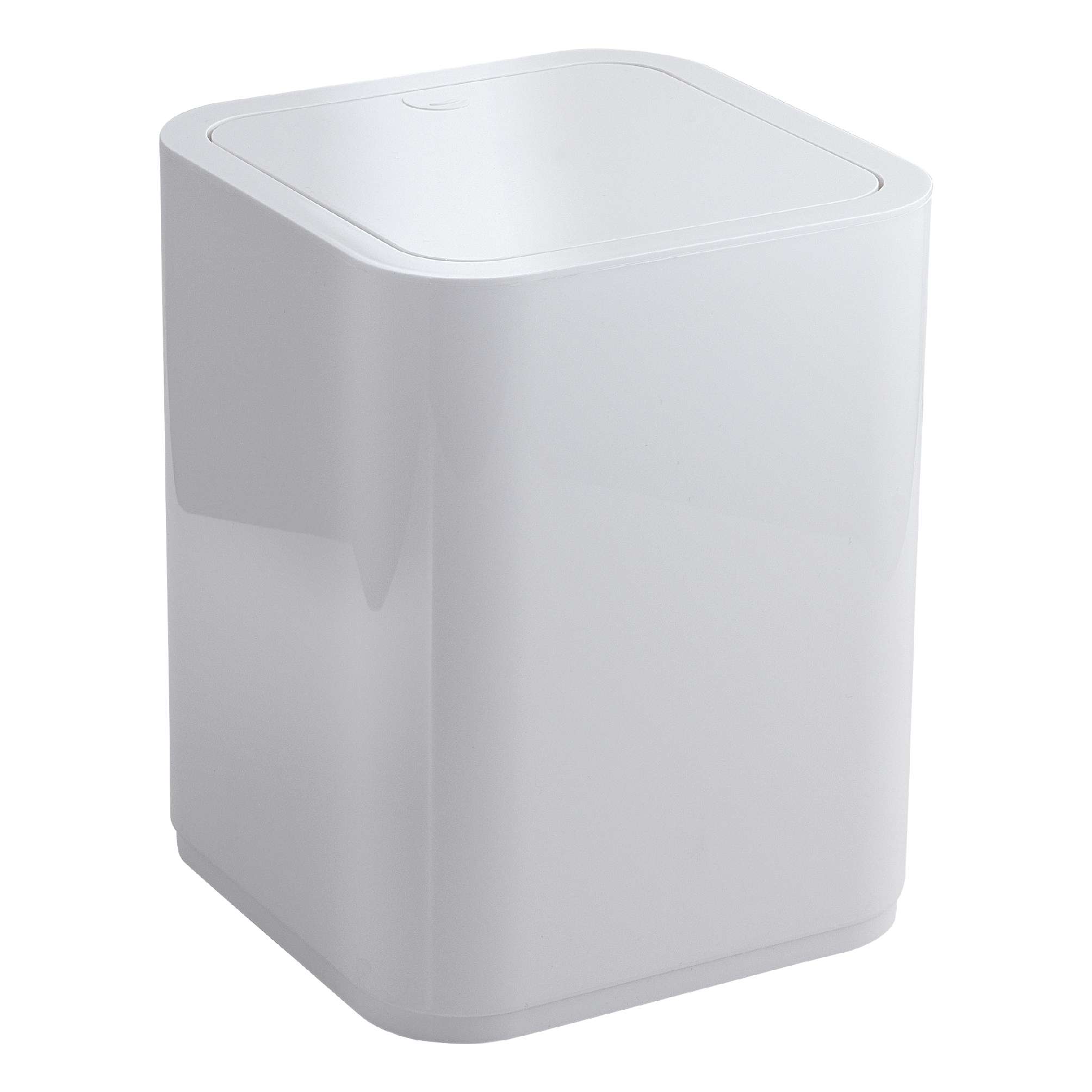lIsnC4.jpg PAPELERA 8 lt SEVENTY BLANCO - Imagen 1