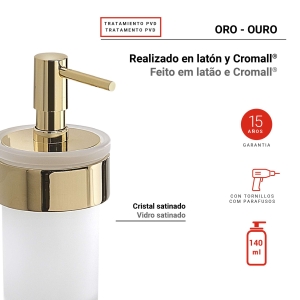 dosificador pirenei oro - Imagen 2