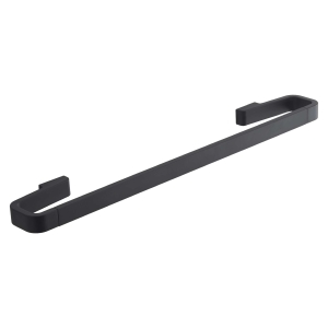 toallero 45 cm samoa negro mate