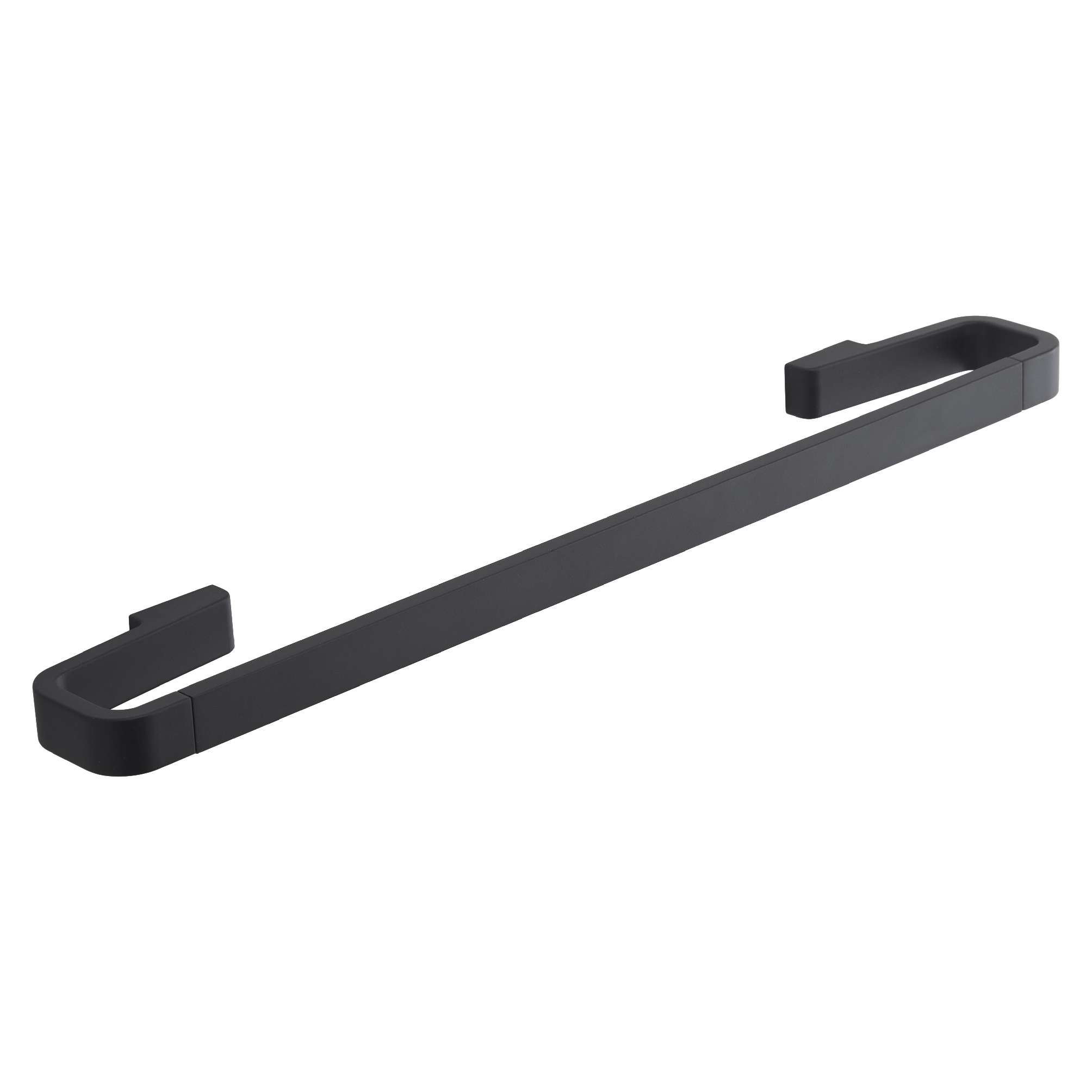 qkROdf.jpg toallero 45 cm samoa negro mate - Imagen 1
