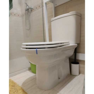 Tapa Wc compatible Duroplast Esedra de Ideal Standard blanca - Imagen 3