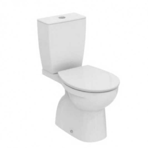 Tapa Wc compatible Duroplast Eurovit Redondo de Ideal Standard blanca - Imagen 2