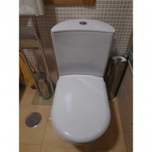 Tapa compatible Wc Duroplast Isis de Sangrá blanca - Imagen 3