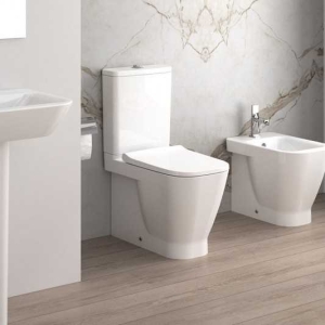Tapa compatible Wc Duroplast Look de Unisan blanca - Imagen 3