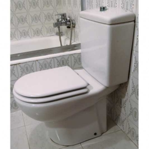 Tapa compatible Wc Duroplast Meridian de Roca blanca - Imagen 9