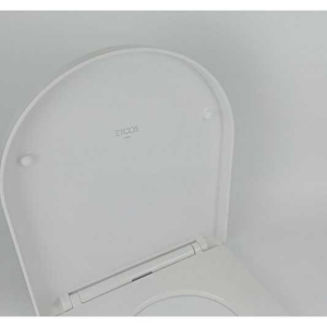 Tapa compatible Wc Duroplast Meridian de Roca blanca - Imagen 7