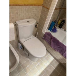 Tapa compatible Wc Duroplast Odeón de Jacob delafon blanca ( H. Acero ) - Imagen 2