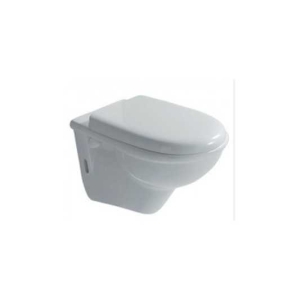 Tapa Wc compatible Duroplast Piuma suspendido de Galassia  blanca - Imagen 2