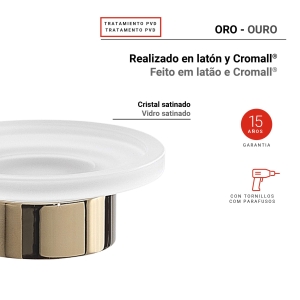 jabonera pirenei oro - Imagen 2