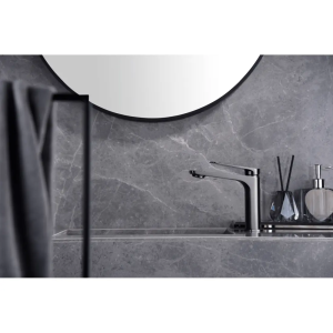 Monomando lavabo Napoles black gun metal / BDN047-1BGM - Imagen 2