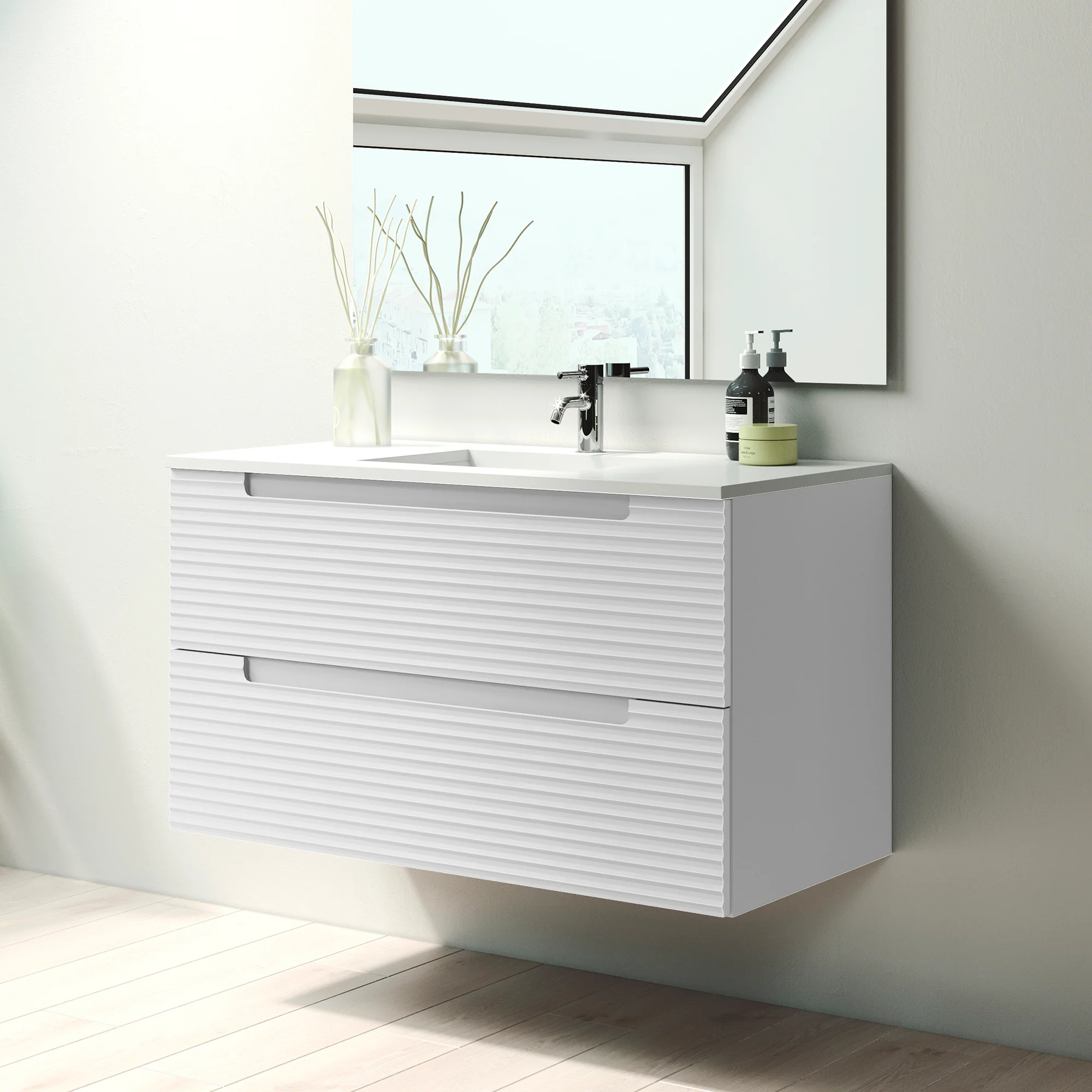 Pack oferta mueble de baño suspendido Kyoto de Visobath - Imagen 10