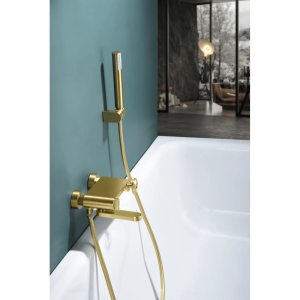 Kit baño/ducha Olimpo oro cepillado / BDC033-4OC - Imagen 2