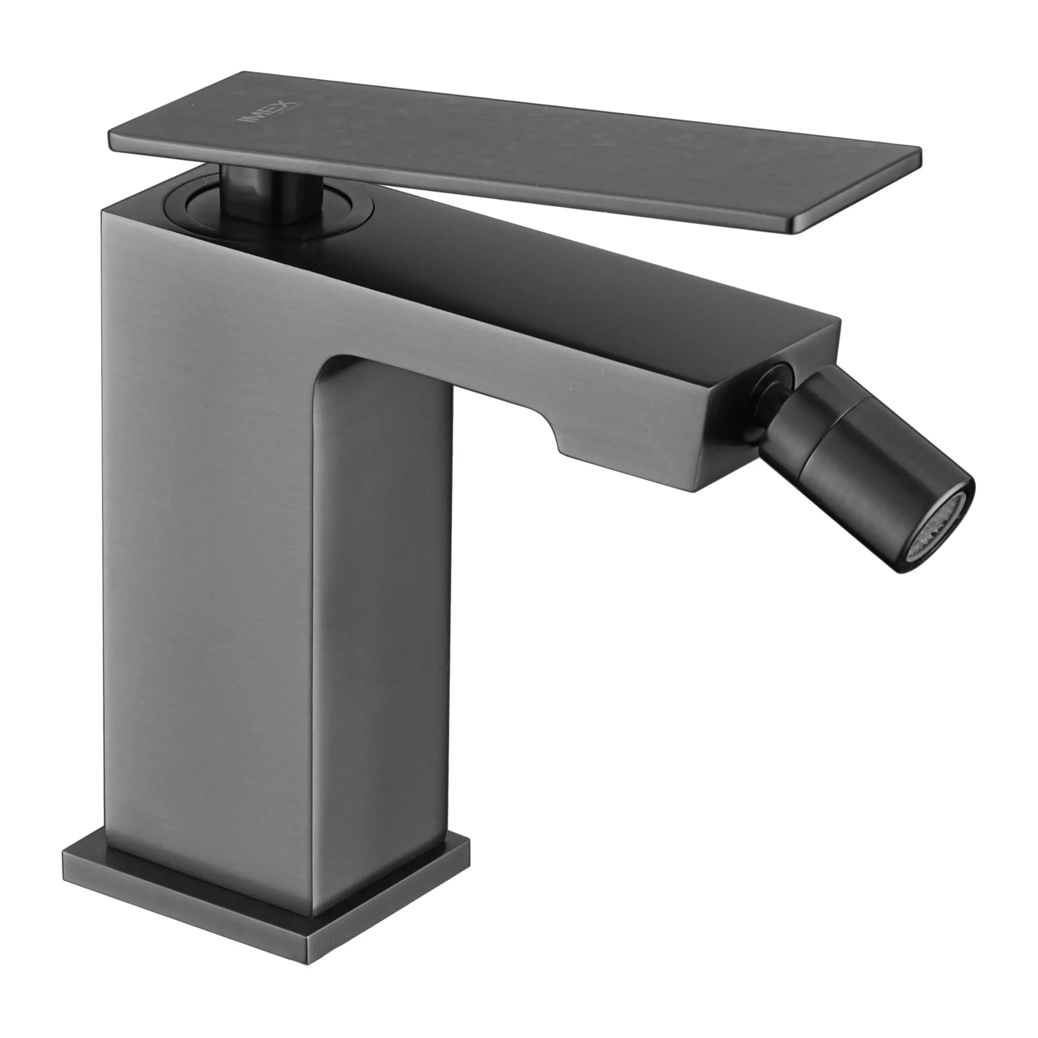 BDP048-2BGM Monomando bide Pisa black gun metal / BDP048-2BGM