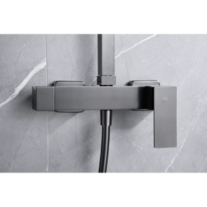 Conjunto de ducha monomando Pisa black gun metal / BDP048/BGM - Imagen 3