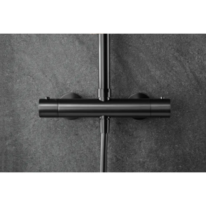 Conjunto de ducha termostático Napoles black gun metal / BTN047/BGM - Imagen 2