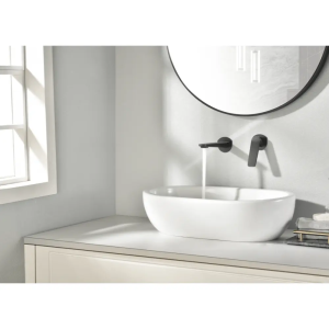 Monomando lavabo empotrado Napoles negro mate / GLN047/NG - Imagen 2