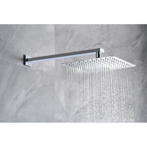 Conjunto de ducha empotrado monomando Pisa cromo / GPP048 Roc. 20×20 - Imagen 3