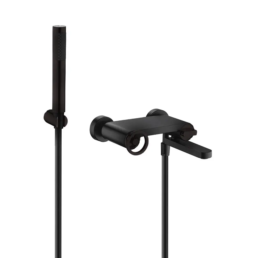 d6f0e123-608d-4c2a-8d08-98273c8734f8 Kit baño/ducha Olimpo negro mate / BDC033-4NG