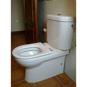 Tapa Wc compatible Duroplast Darling redondo de Duravit blanca - Imagen 8