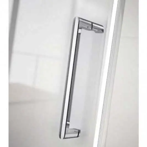 Mampara frontal fijo con puerta corredera Bel-la de Kassandra (lateral opcional) - Imagen 4
